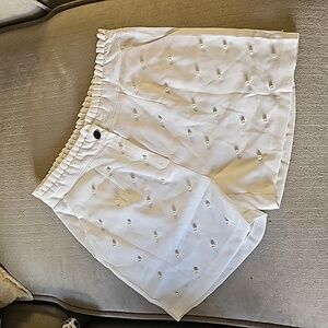 Mr. KK Pearl Embellished Shorts Size 2XL NWOT